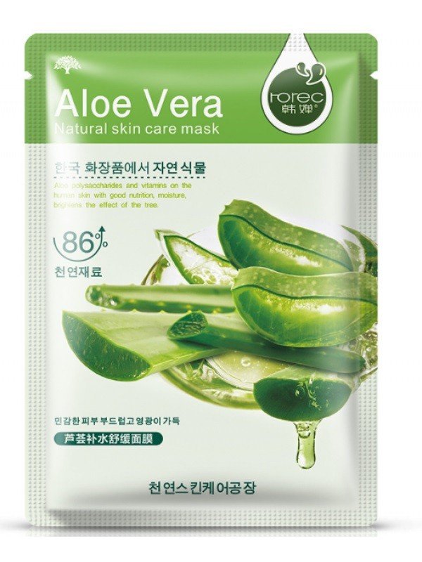 Тканевая маска для лица c Aloe Vera