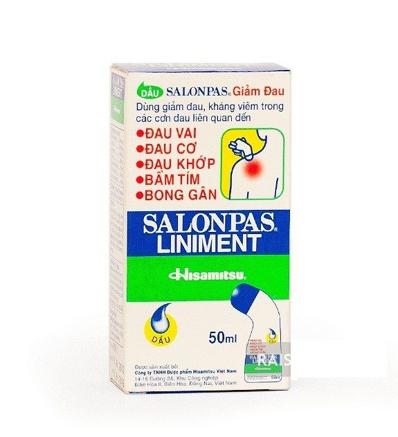 Жидкая мазь от боли в суставах "Салонпас" (Salonpas) фирмы Hisamitsu